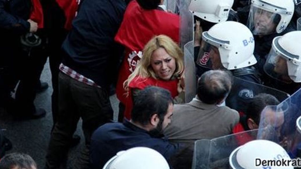 1 Mayıs komitesine Taksim'de müdahale