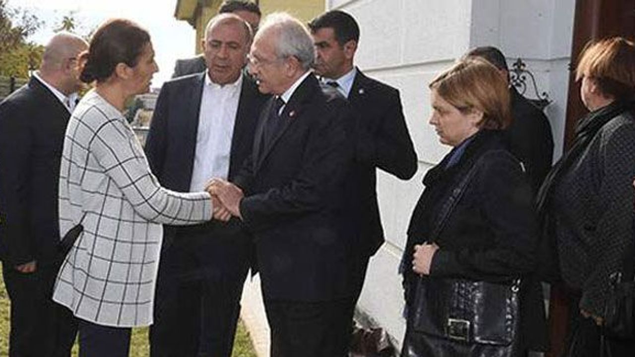 Kılıçdaroğlu, Tahir Elçi'nin ailesini ziyaret etti