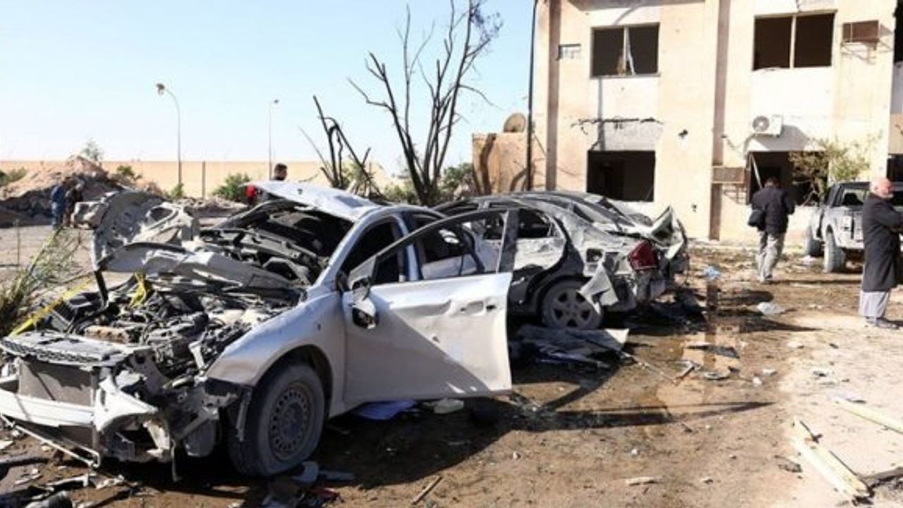 Libya'da polis eğitim merkezine bombalı saldırı