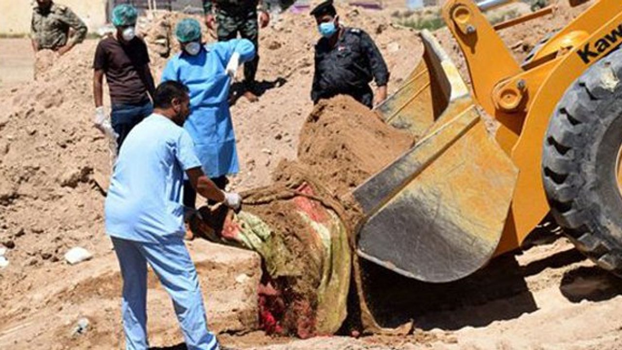 BM IŞİD'den alınan bölgelerde 50’den fazla toplu mezar buldu