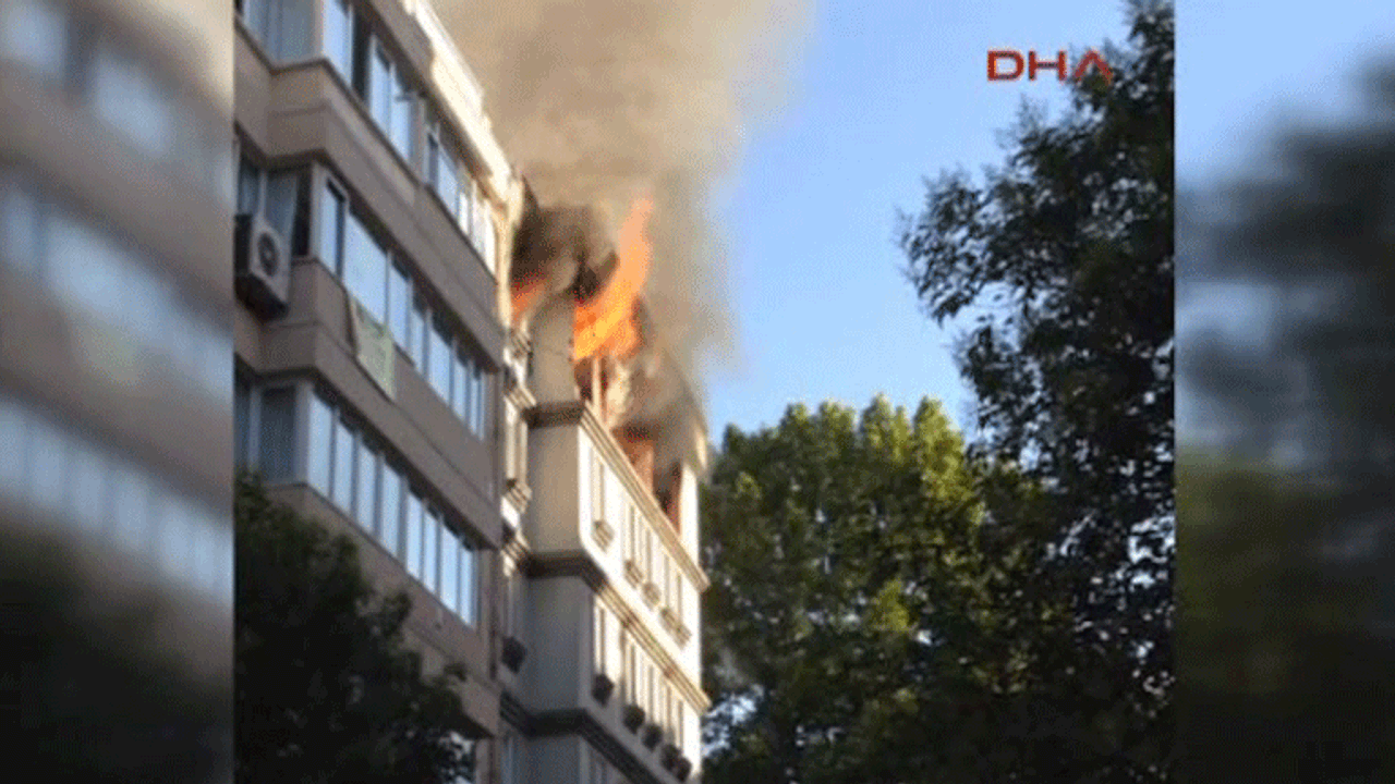 Cihangir'de bir apartmanın 5'inci katında patlama: 1 ölü, 1 yaralı