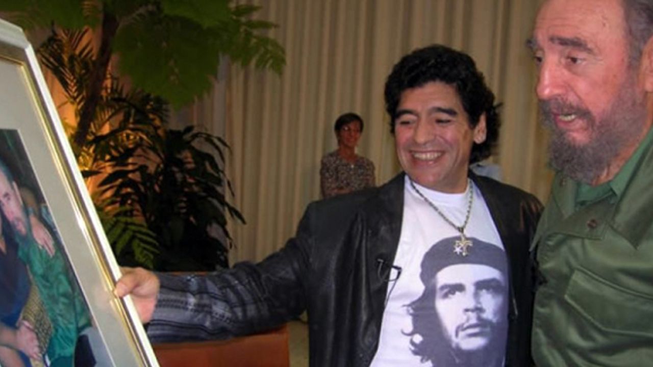 Maradona: Castro benim için ikinci bir baba gibiydi