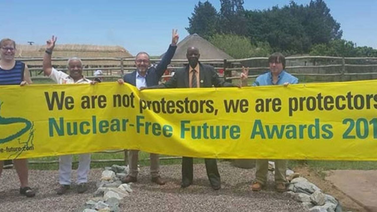 Nükleersiz Gelecek Ödülleri Güney Afrika'da verildi