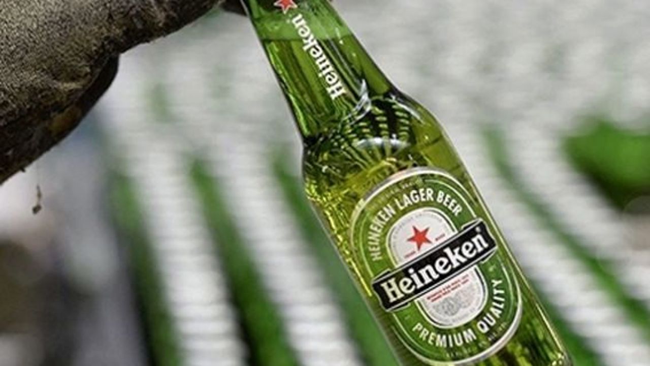 Logosu kızıl yıldız olan Heineken'e yasak geliyor