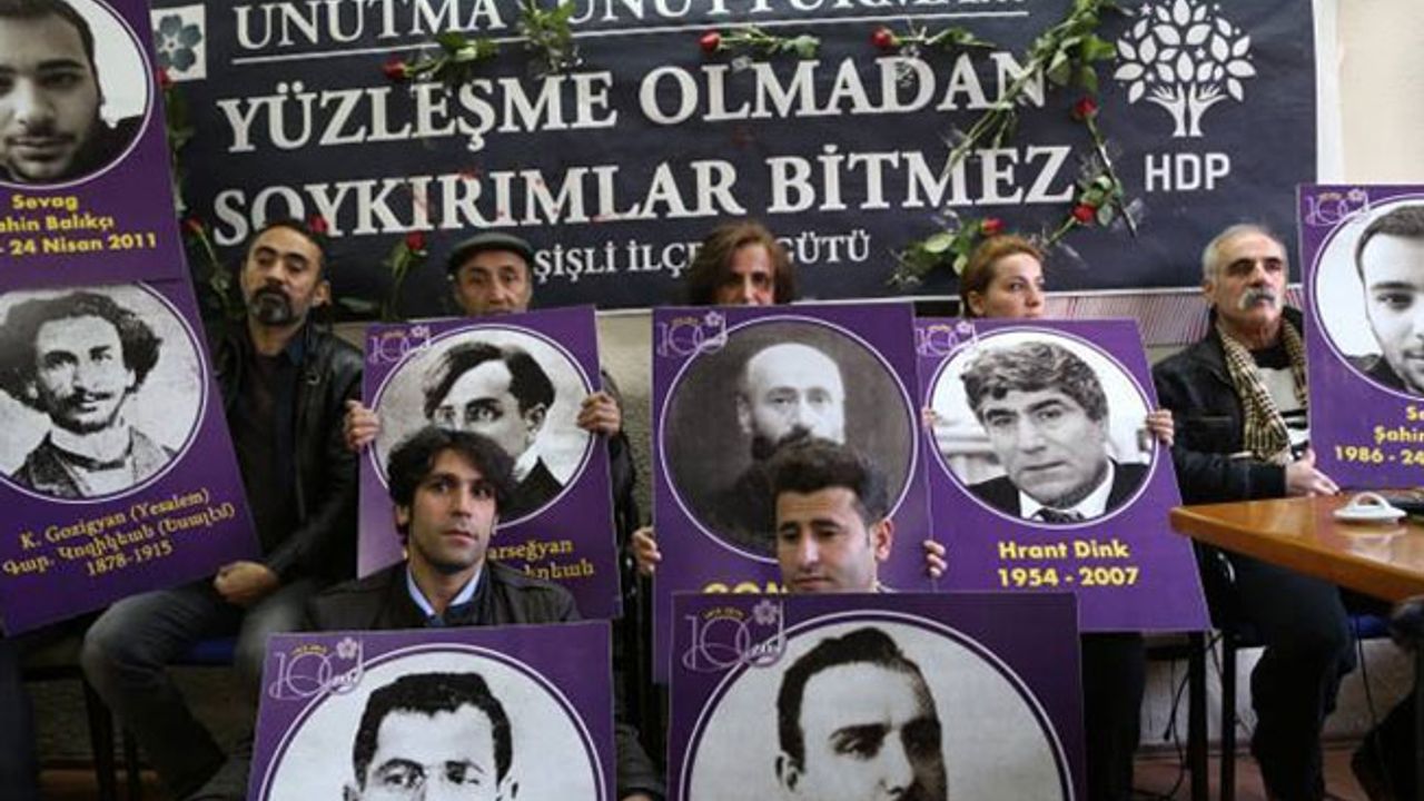 HDP’den Ermeni Soykırımı anması: ‘Yüzleşme olmadan barış olmaz’
