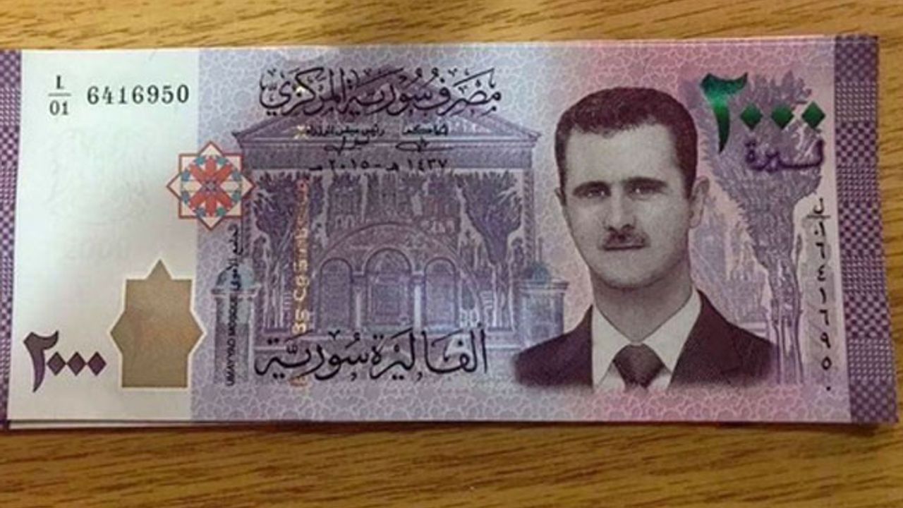 Esad'ın portresi ilk kez Suriye parasına basıldı
