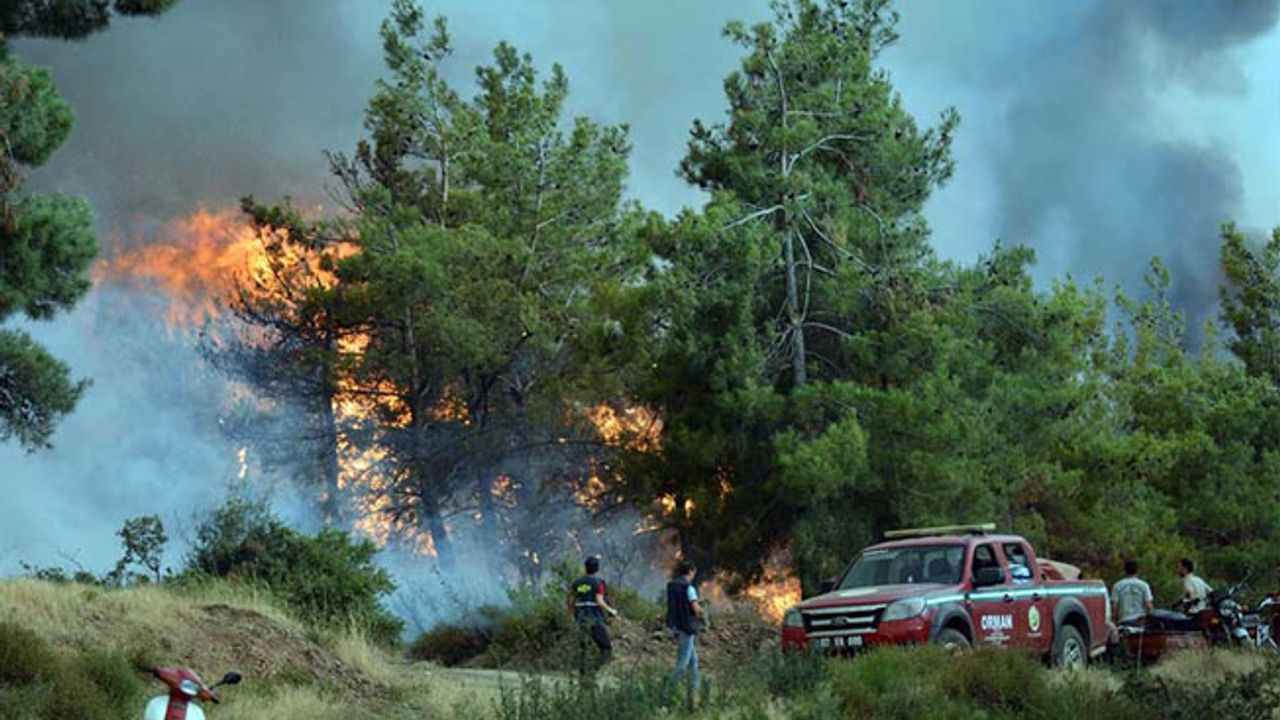 İzmir'deki yangın Manisa'ya sıçradı, yaklaşık 2 bin kişi tahliye edildi