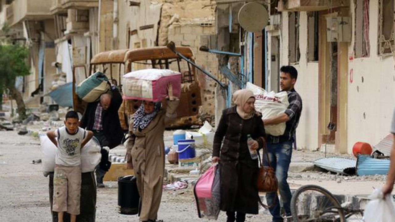 Suriyeliler evlerine geri dönüyor