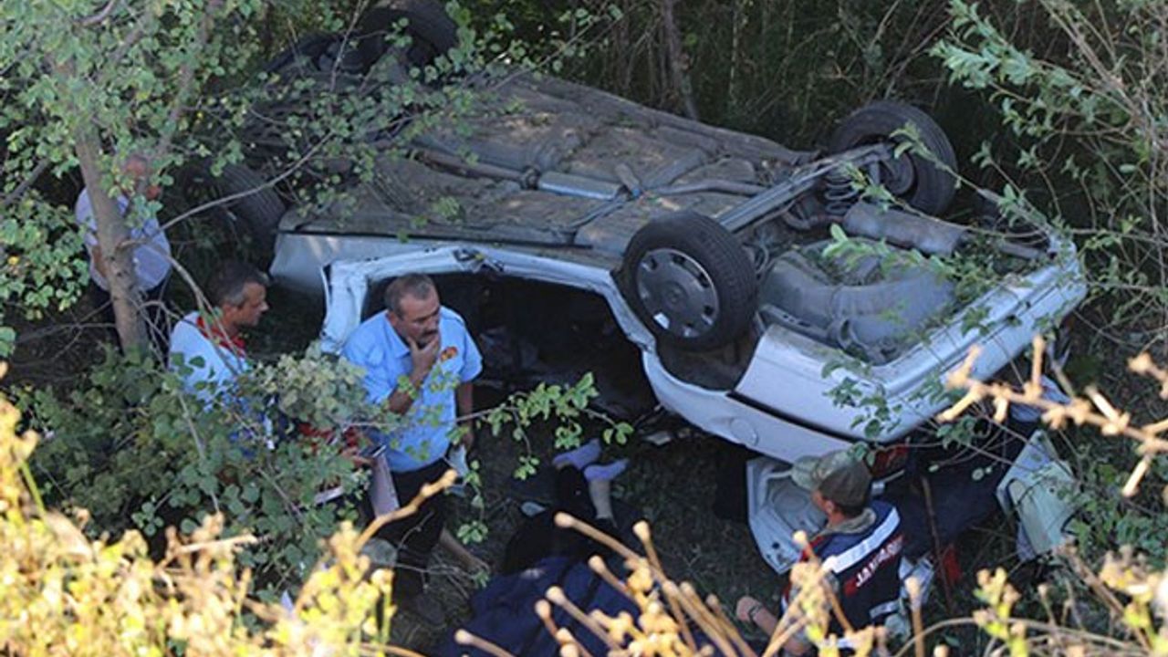 Amasya'daki kazada 5 kişi hayatını kaybetti