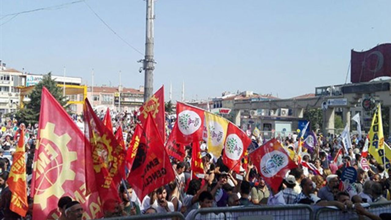 Bakırköy'de Barış mitingi başladı