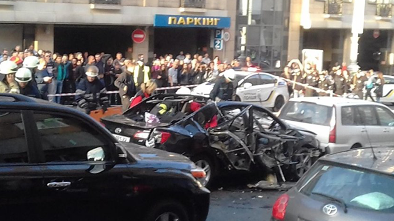 Kiev'de patlama: 1 ölü, 2 yaralı