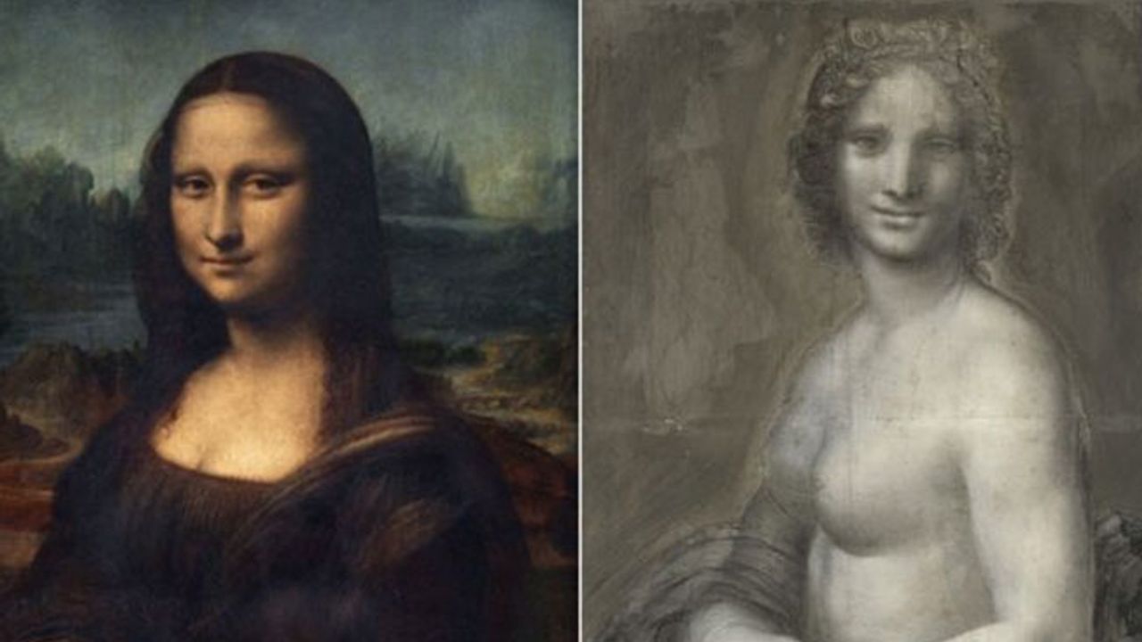 'Mona Lisa'nın nü taslağı' Fransa'da bulundu