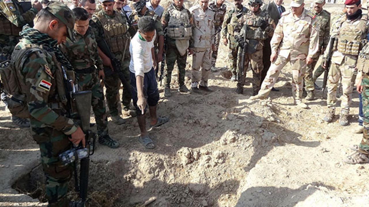 IŞİD'den alınan Havice yakınlarında toplu mezarlar bulundu