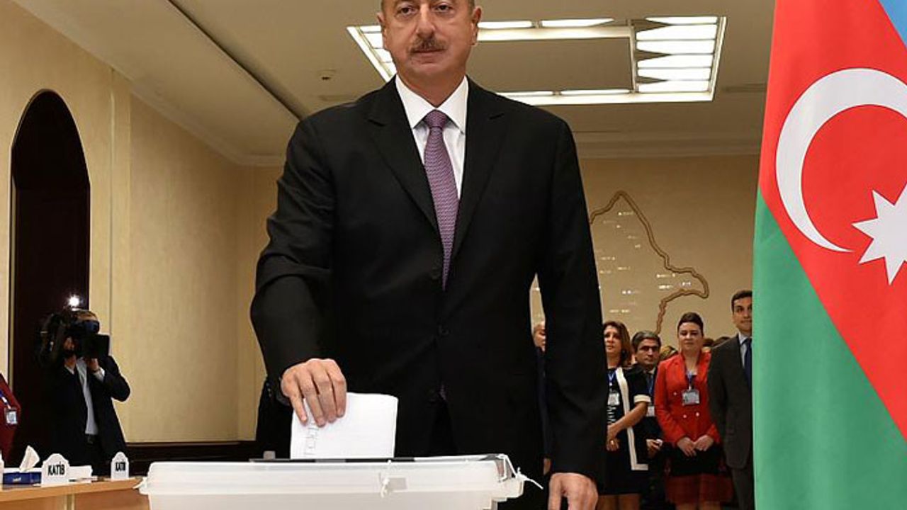 Aliyev 4. kez Azerbaycan Cumhurbaşkanı seçildi