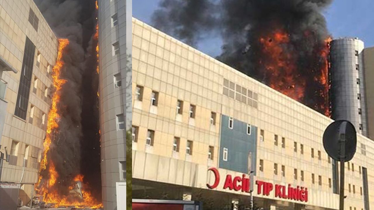 Taksim İlk Yardım Hastanesi'nde yangın: Hastalar tahliye edildi