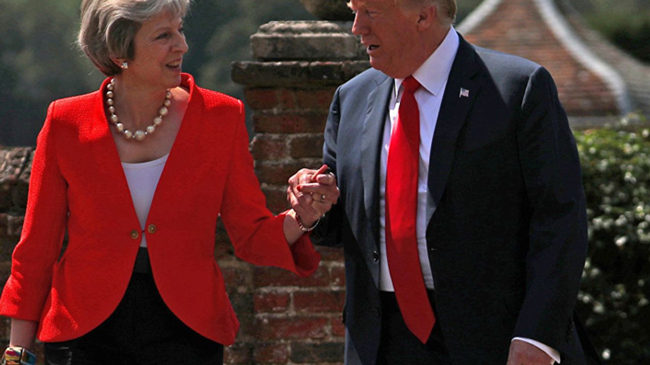İngiltere Başbakanı May: Trump, AB’yi mahkemeye vermemi tavsiye etti
