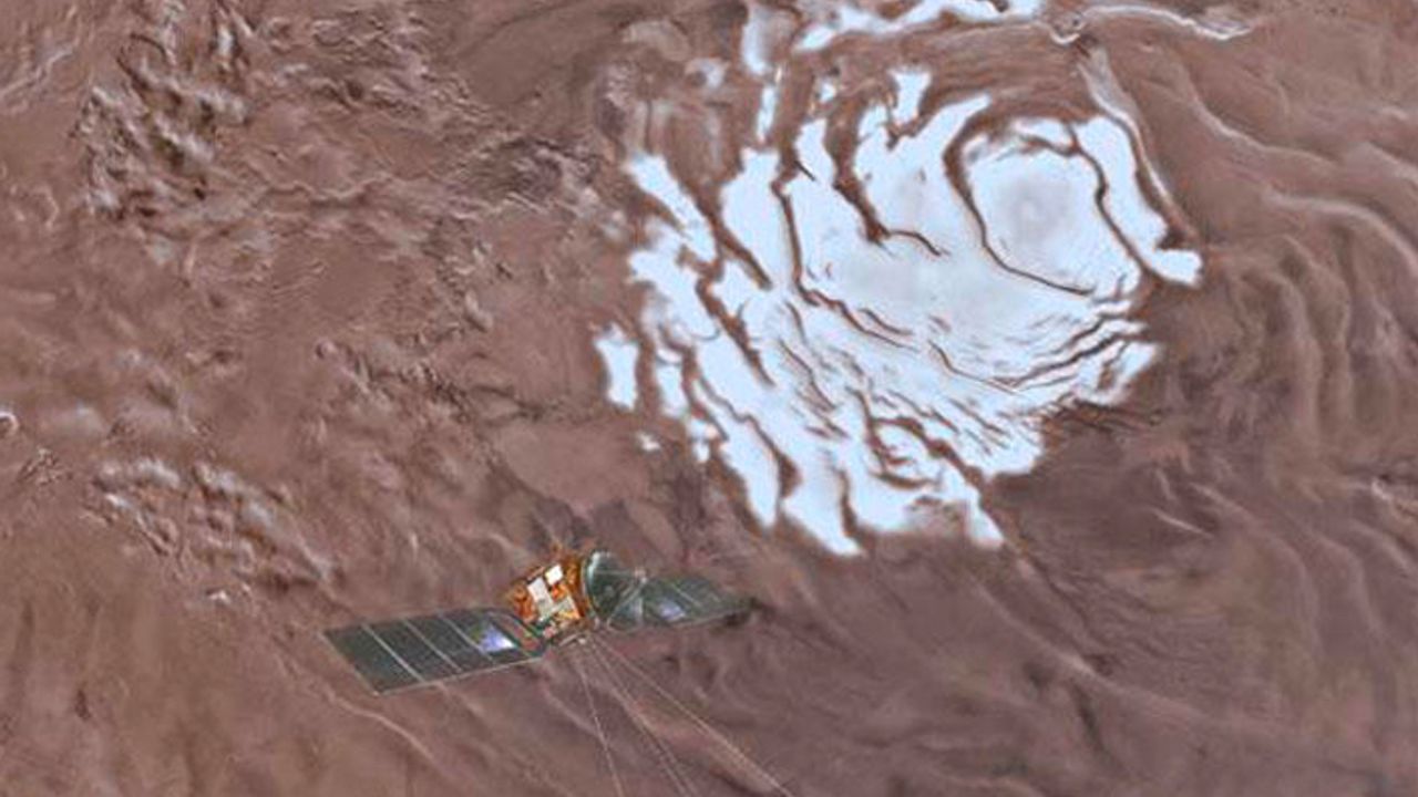 'Mars'ta su birikintisi bulundu'