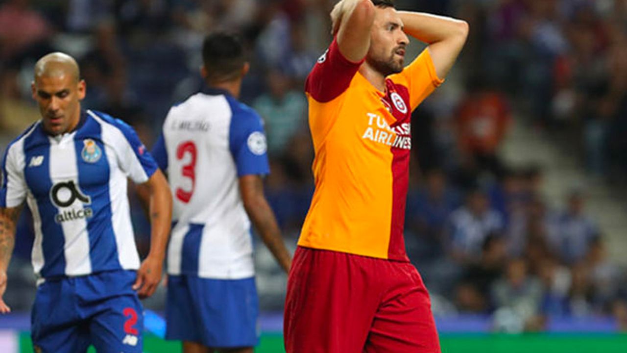 Galatasaray Porto'da yıkıldı