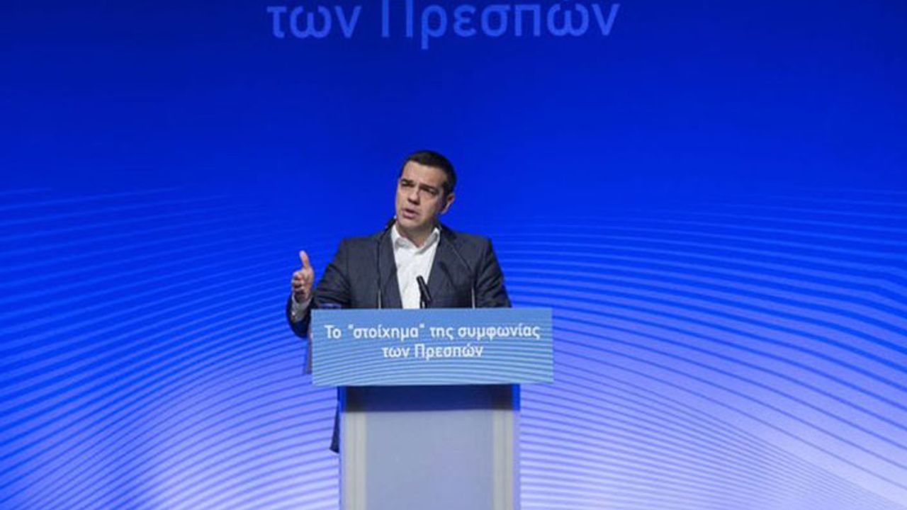 Yunanistan Başbakanı Çipras: Bu anlaşmayla gurur duyuyorum