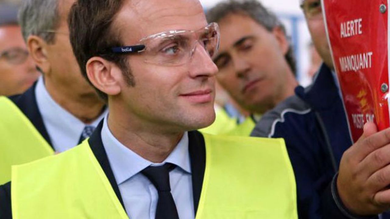 Macron: Talep daha yüksek maaşsa ben de Sarı Yelekliyim