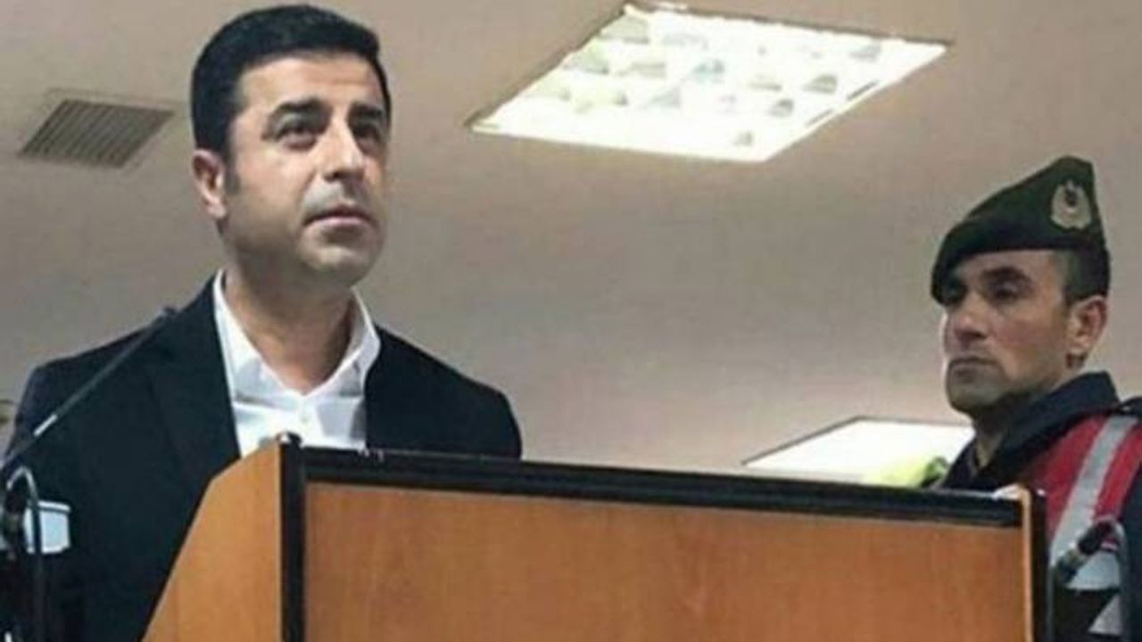 Demirtaş'ın tutukluluk halinin devamına karar verildi