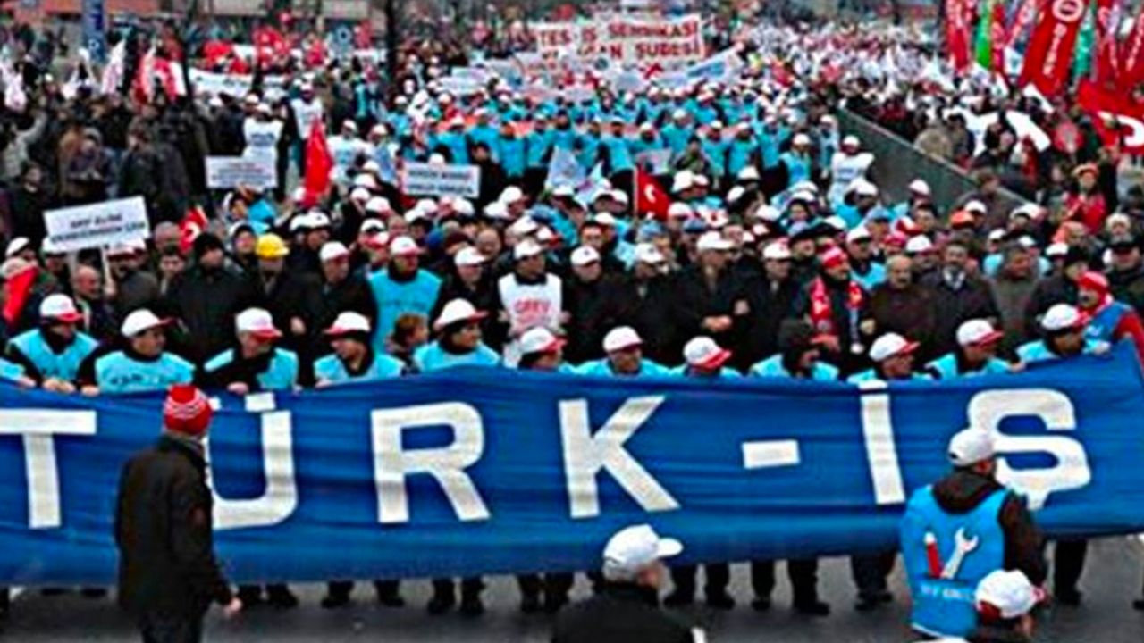 Türk-İş : Hükümet yüzde 5+4 zam teklif etti, kabul edilecek bir tarafı yok