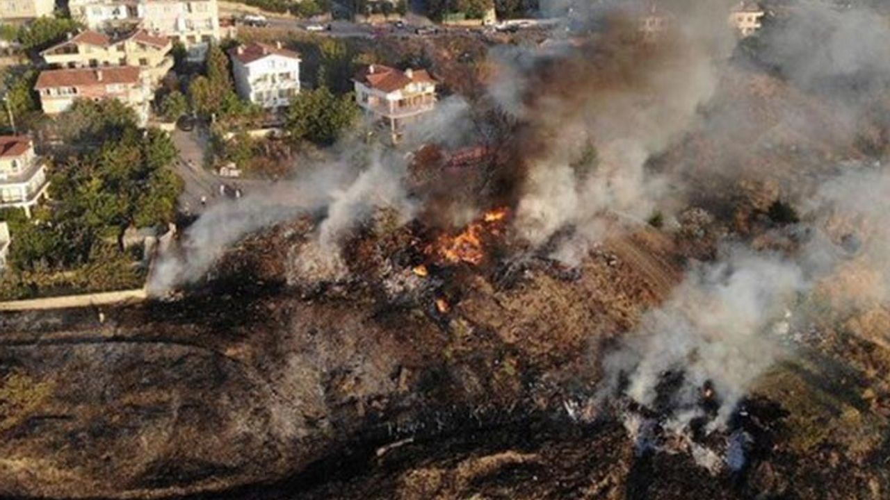 İstanbul Beylikdüzü’nde yangın