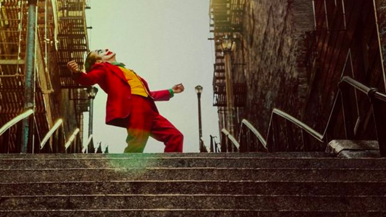 Joker merdivenlerine selfie akını