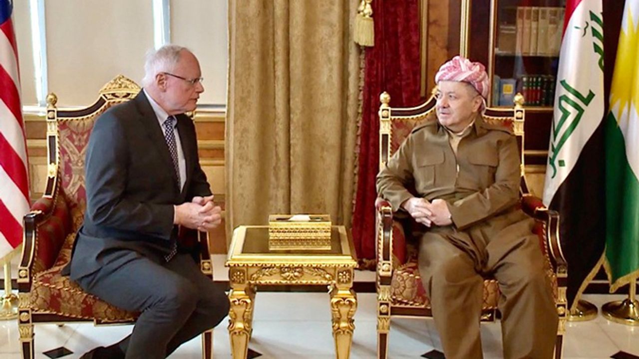 ABD Suriye Özel Temsilcisi Jeffrey, Barzani ile bir araya geldi