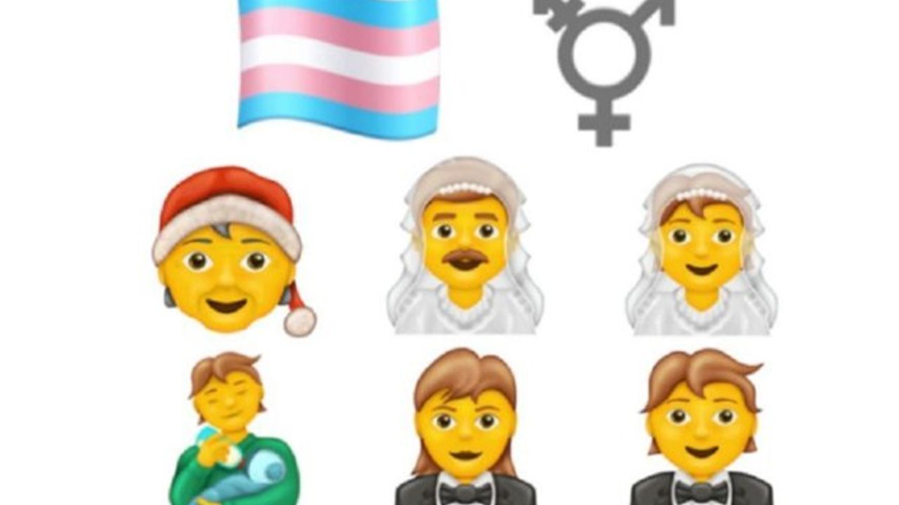 Cinsiyet eşitliği temalı 100'den fazla emoji geliyor