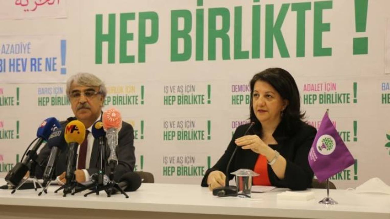HDP tutum belgesini açıkladı: Boyun eğmiyoruz