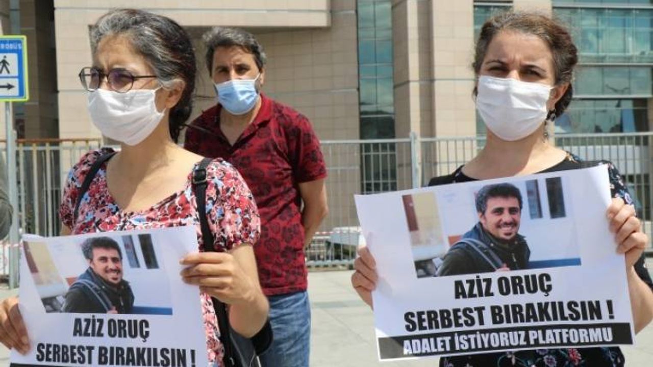 Gazeteci Aziz Oruç için adalet talebi