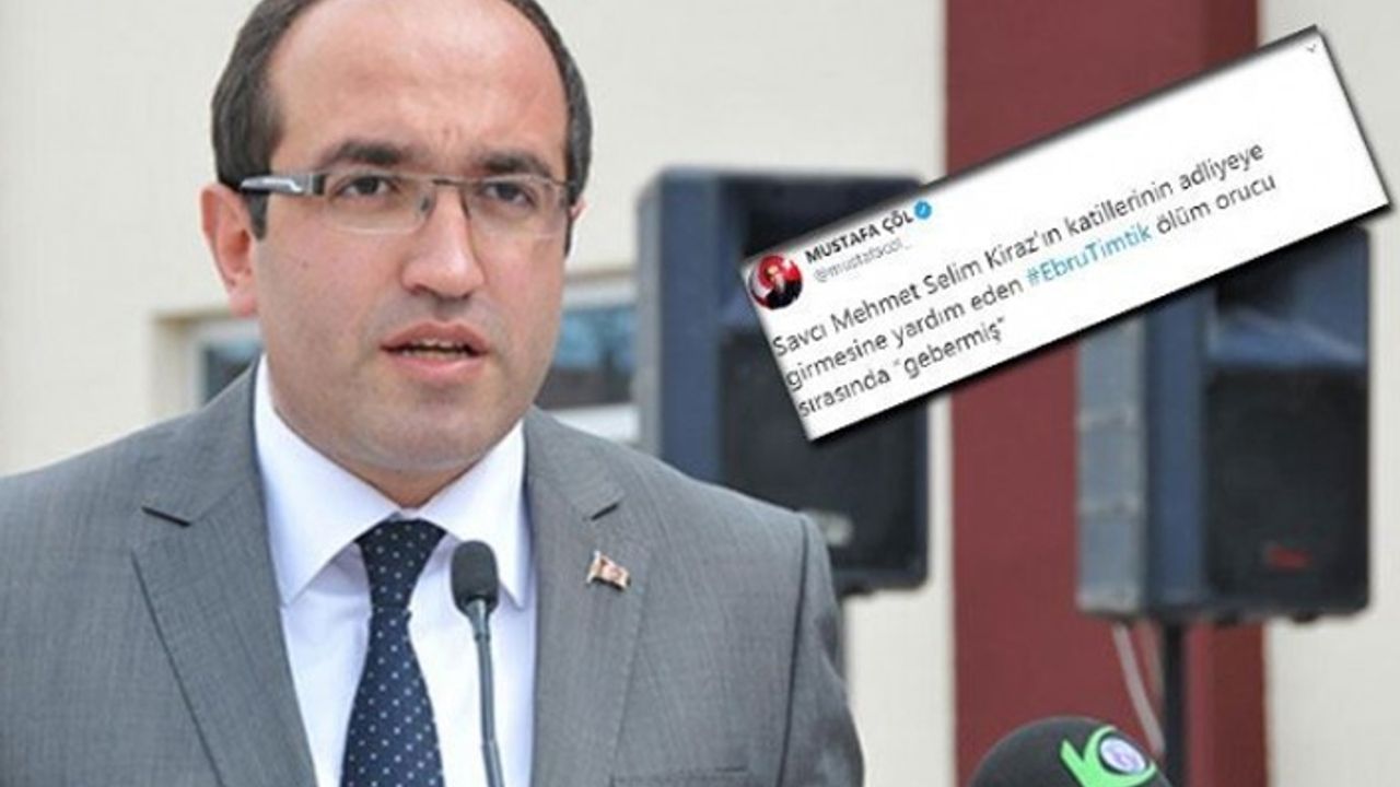 AKP’li belediye başkanından avukat Ebru Timtik’e hakaret: 'Gebermiş'