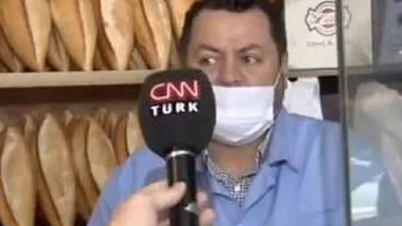CNN Türk muhabiri, esnafın cevabını duyunca mikrofonu geri çekti