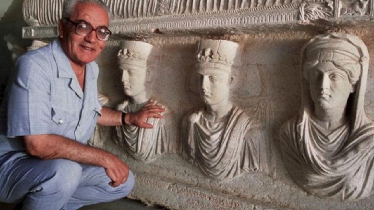IŞİD'in 2015'te katlettiği 82 yaşındaki Suriyeli arkeoloğun 'bedeni bulundu
