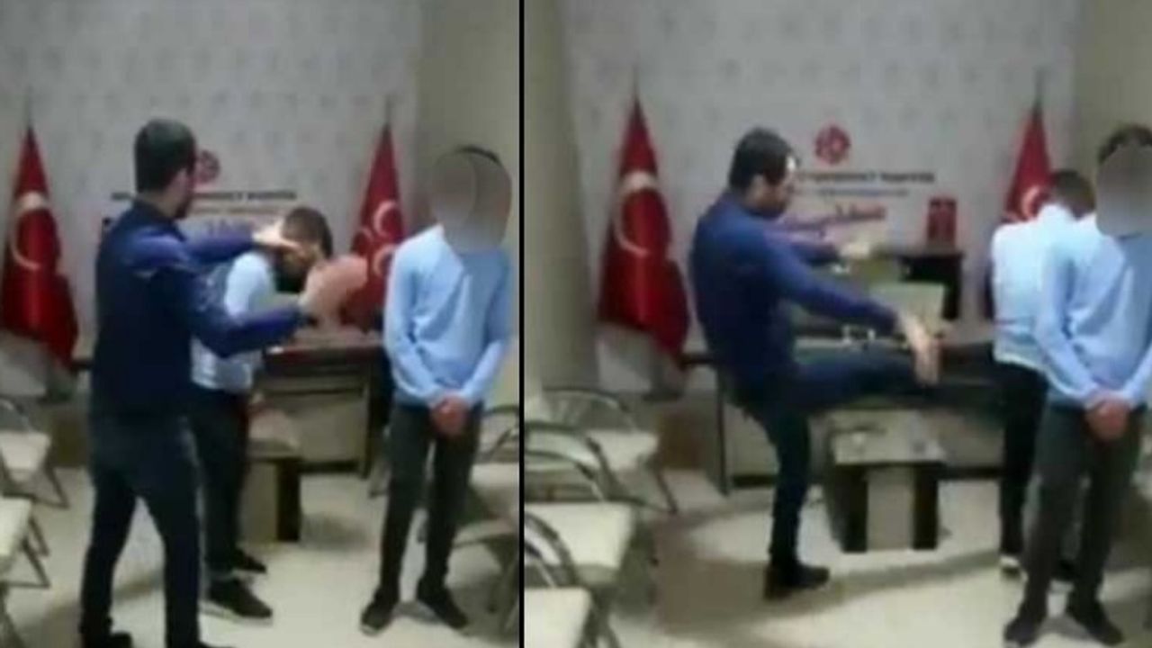 MHP'lilerden Osman Baydemir videosu çeken iki gence dayak
