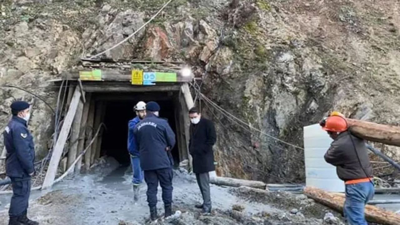 Maden ocağında göçükte 1 işçi mahsur kaldı
