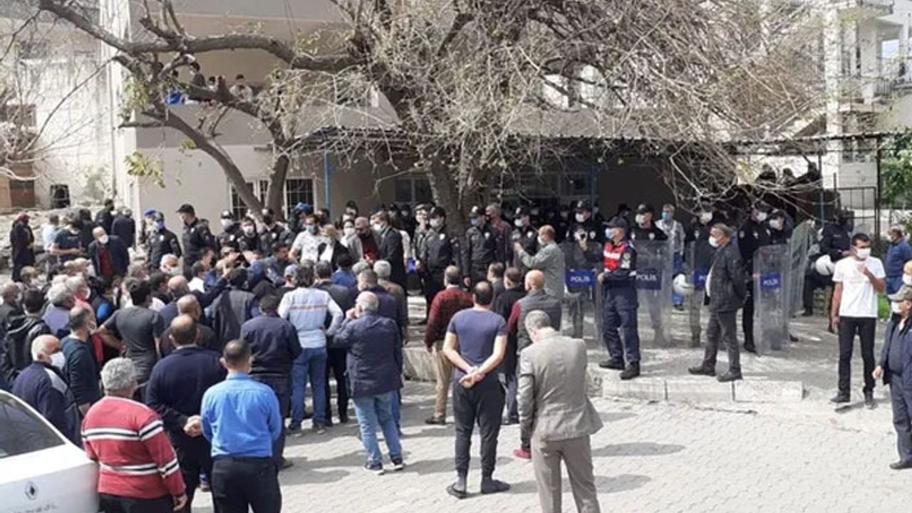 Hatay'da maden ocağına tepki: 5 mahalleli gözaltına alındı