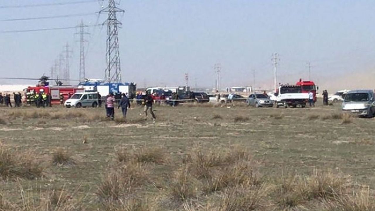 Konya'da askeri eğitim uçağı düştü: Pilot yaşamını yitirdi