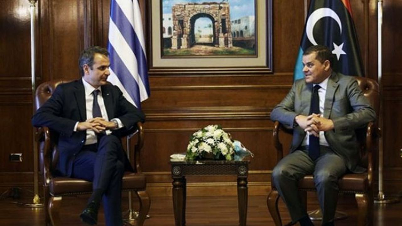 Yunanistan Başbakanı Miçotakis Libya'da: Türkiye ile yapılan anlaşma iptal edilmeli