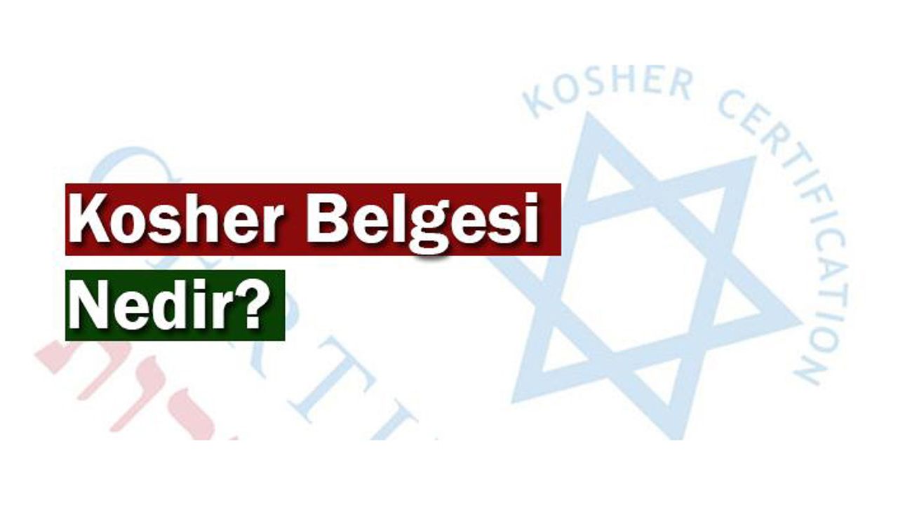 Kosher (Koşer) Belgesi