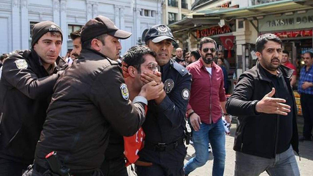İstanbul'da 1 Mayıs: Taksim'e çıkmak isteyen en az 80 kişi gözaltına alındı