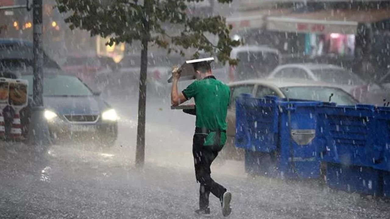 Meteoroloji'den İstanbul'a sağanak ve dolu uyarısı