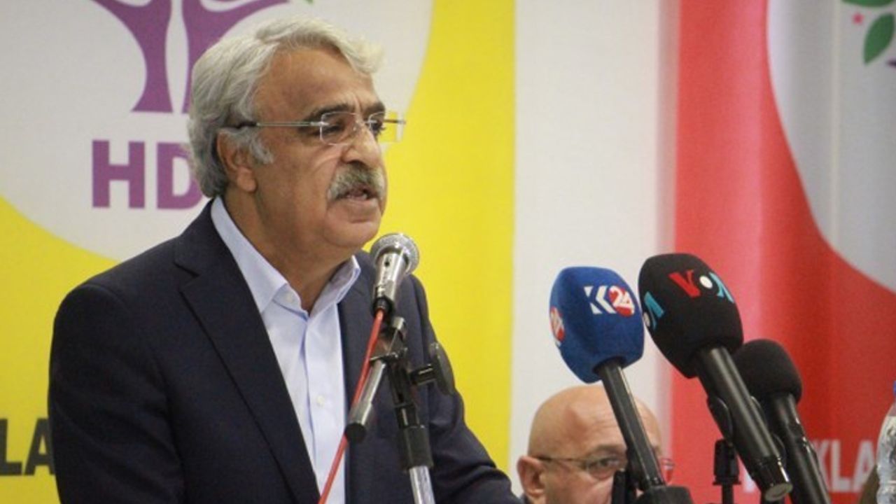Sancar: Kürt meselesinde demokratik çözüm HDP'nin varoluşudur