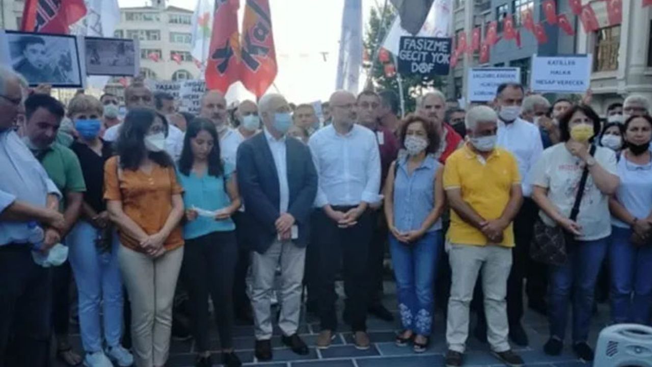 Irkçı saldırılara karşı İstanbul'da protesto: Kürde düşmanlık anlayışı zehir saçıyor