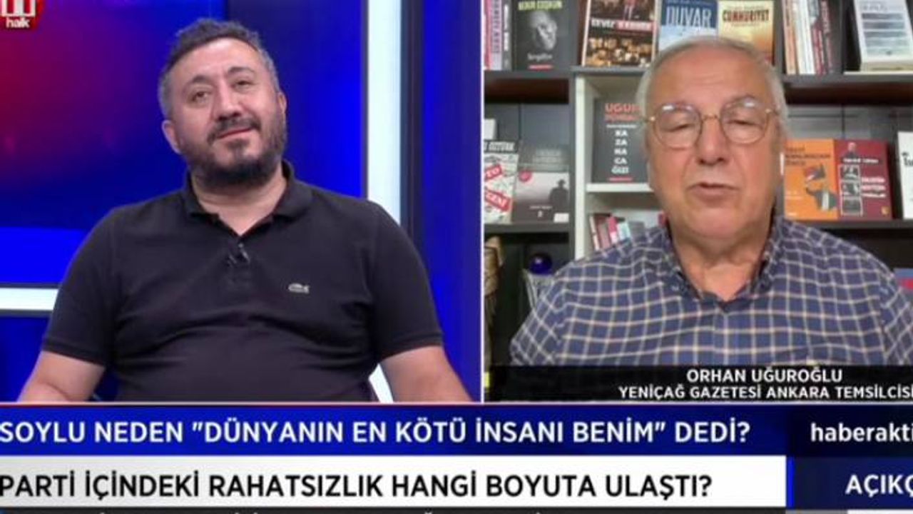 Kemal Özkiraz ile Orhan Uğuroğlu arasında 'Erdoğan' tartışması
