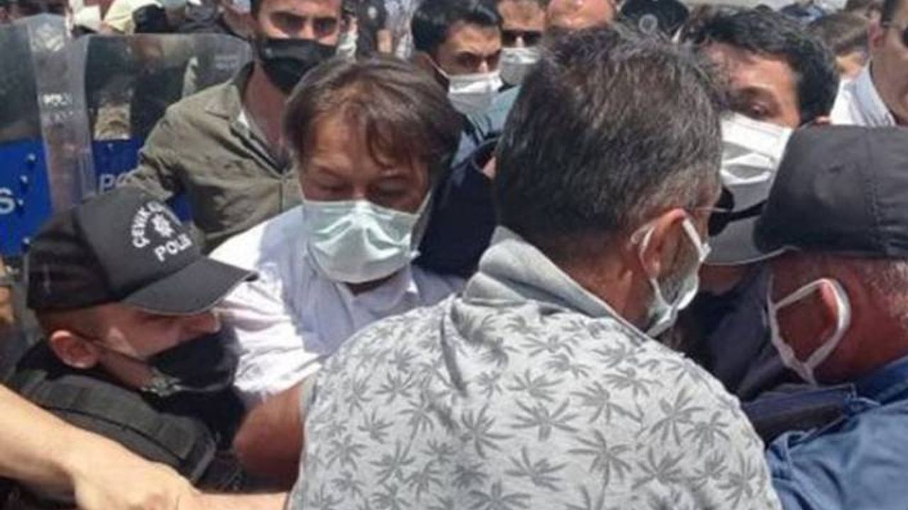 Polis 'Adalet Nöbeti'ne saldırdı: Gergerlioğlu'nun oğlu ve gazeteci Fayık gözaltına alındı