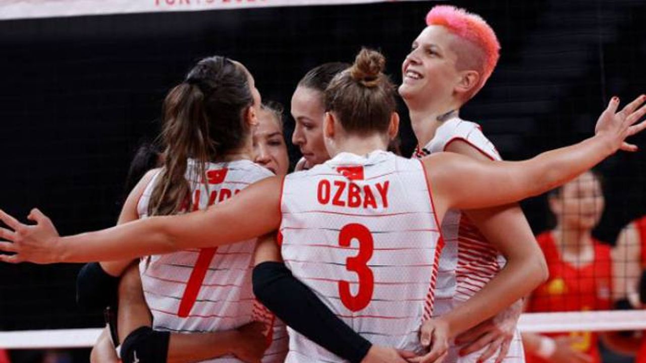 Tokyo Olimpiyatları: Türkiye Milli Kadın Voleybol Takımı, Çin'i 3-0 mağlup etti