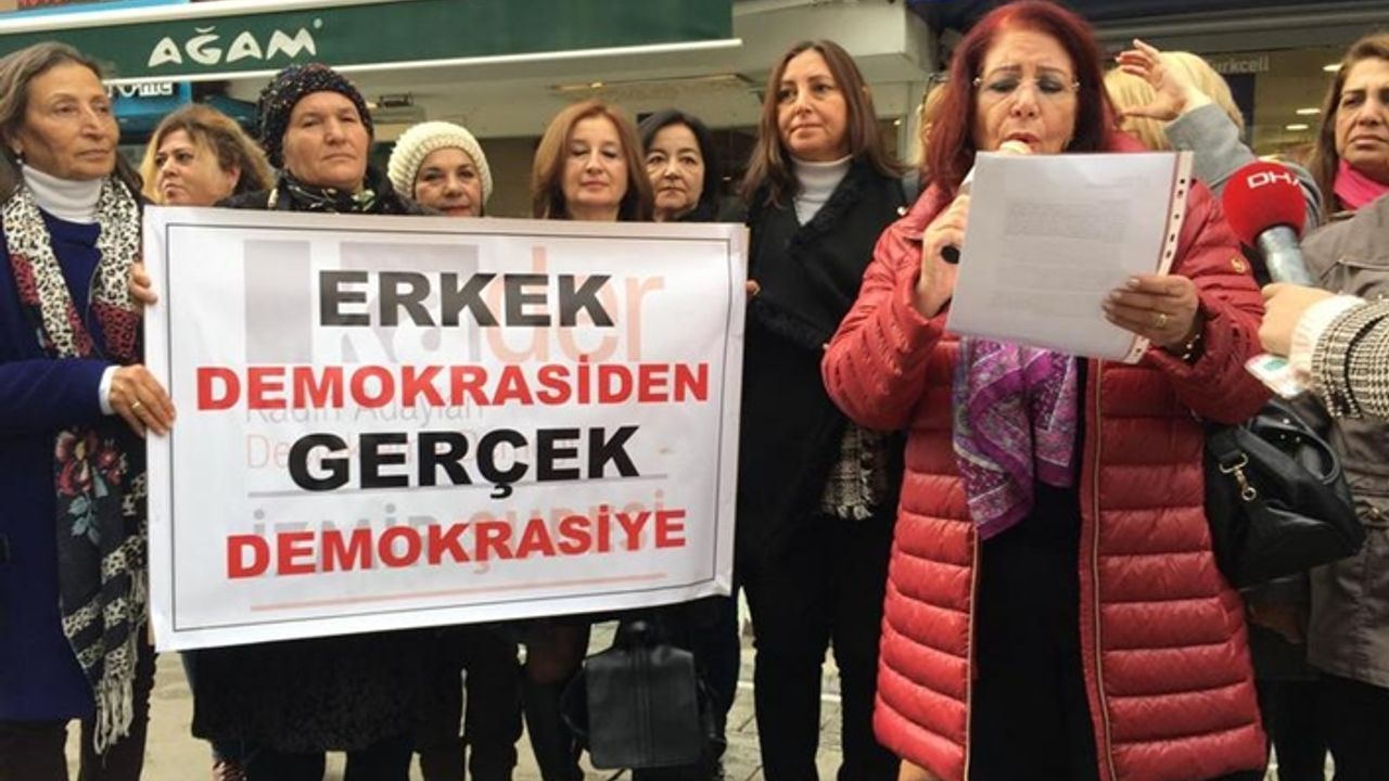 Türkiye'de kadın yerel yönetici oranı yüzde 3