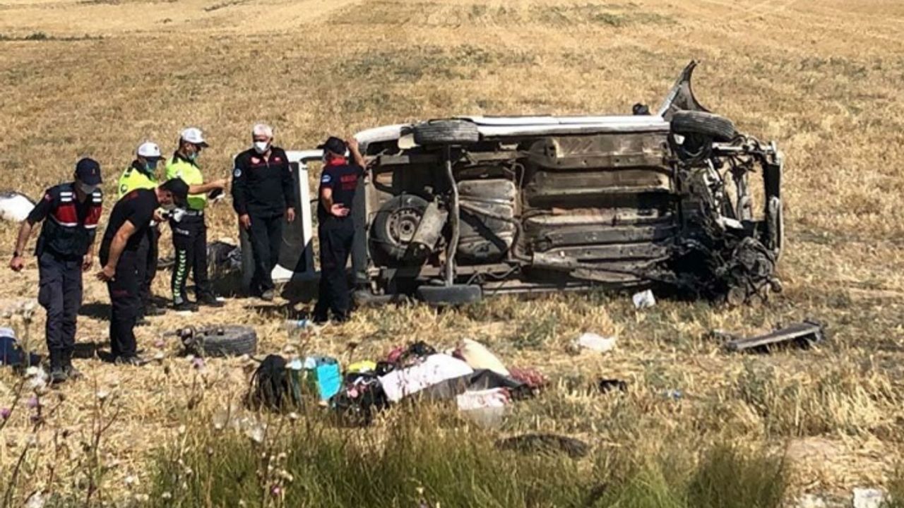 Kayseri'de kaza: 4 ölü, 10 yaralı